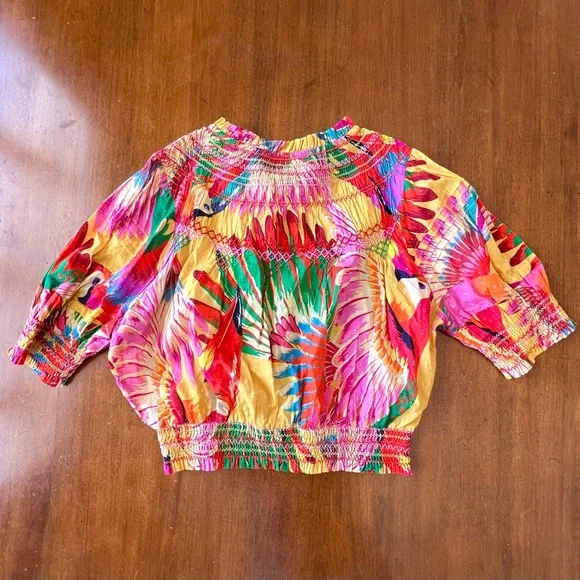 Farm Rio Macaw Blouse - Picture 2 of 3